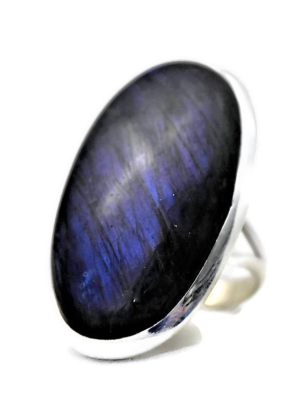 Oval Labradorite Ring