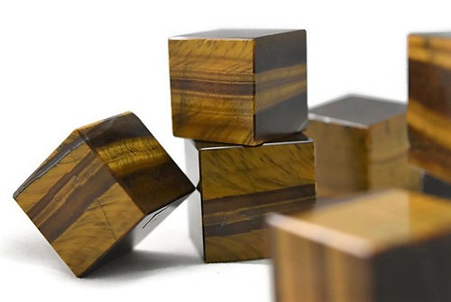 Tiger's Eye Cubes