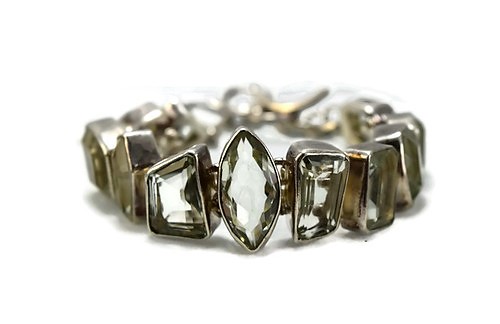 Green Amethyst Bracelet