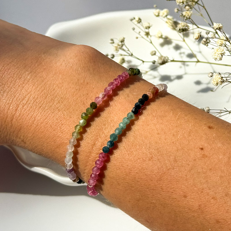 צמיד טורמלין מולטי-קולור Classic