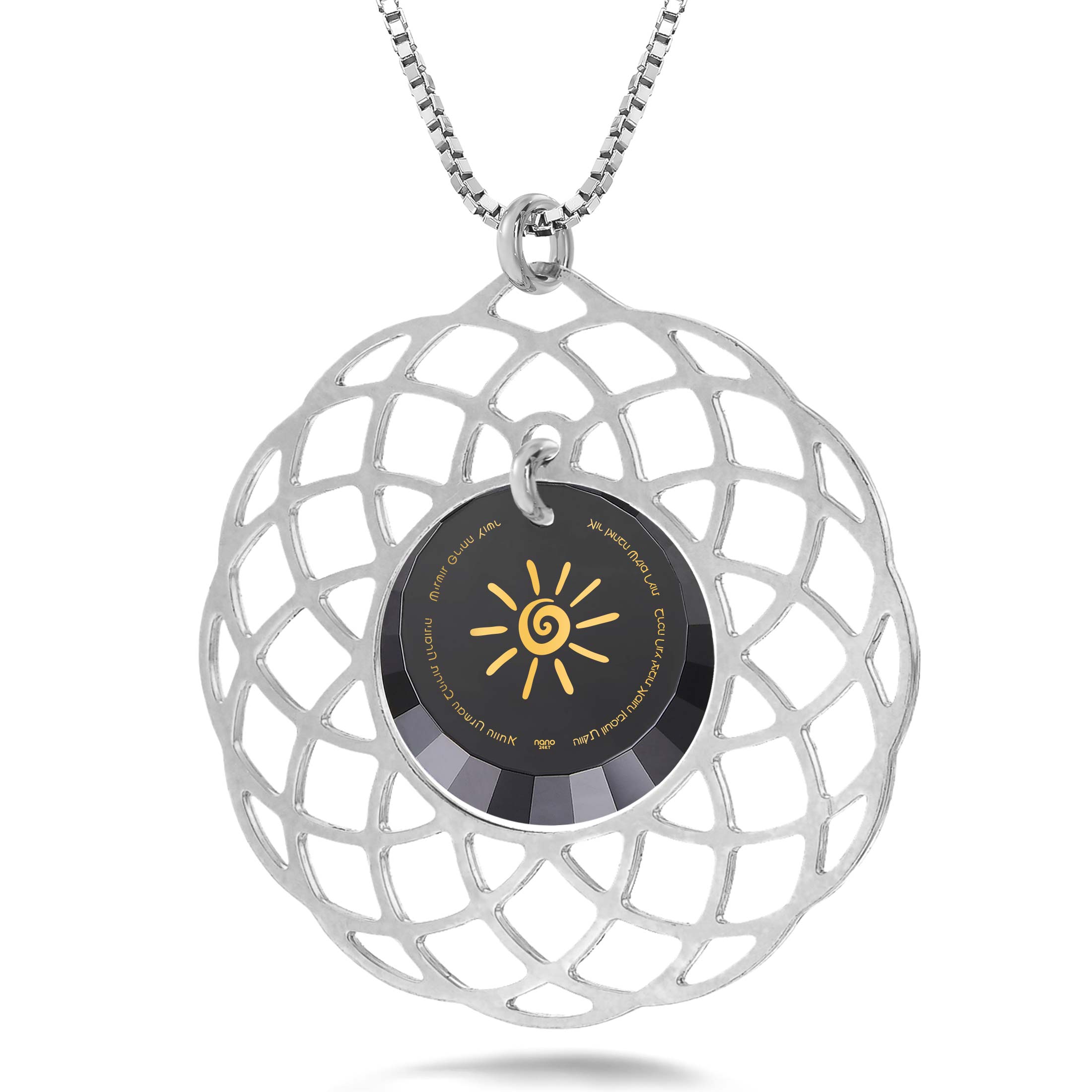 Zirconia Pendant - Mandala Bessings