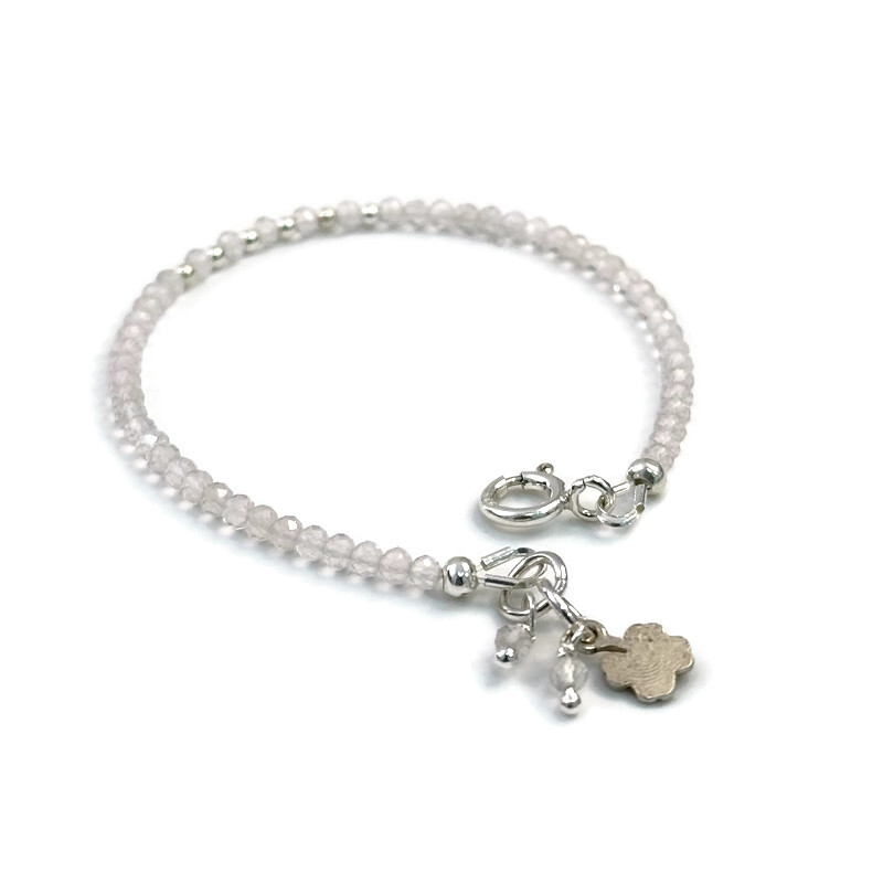 צמיד רוז קוורץ תילתן צמיד רוז קוורץ תילתן