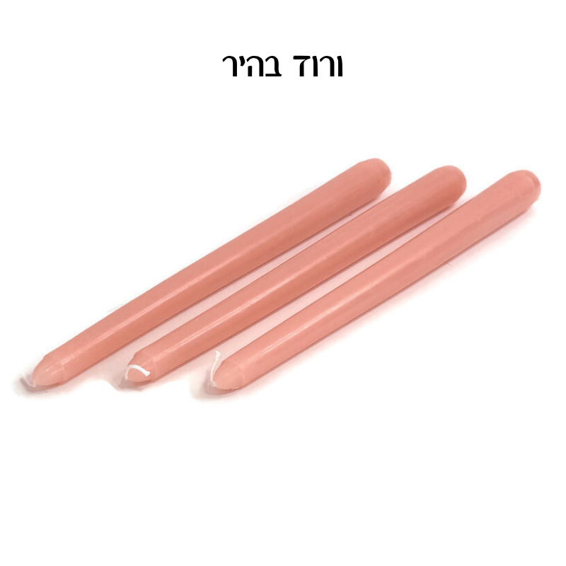 6 נרות ארוכים לפמוטים 6 נרות ארוכים לפמוטים