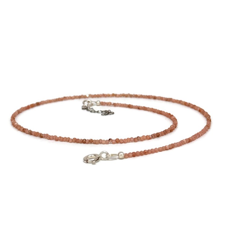 מחרוזת רודוקרוסייט עדינה מחרוזת רודוקרוסייט עדינה