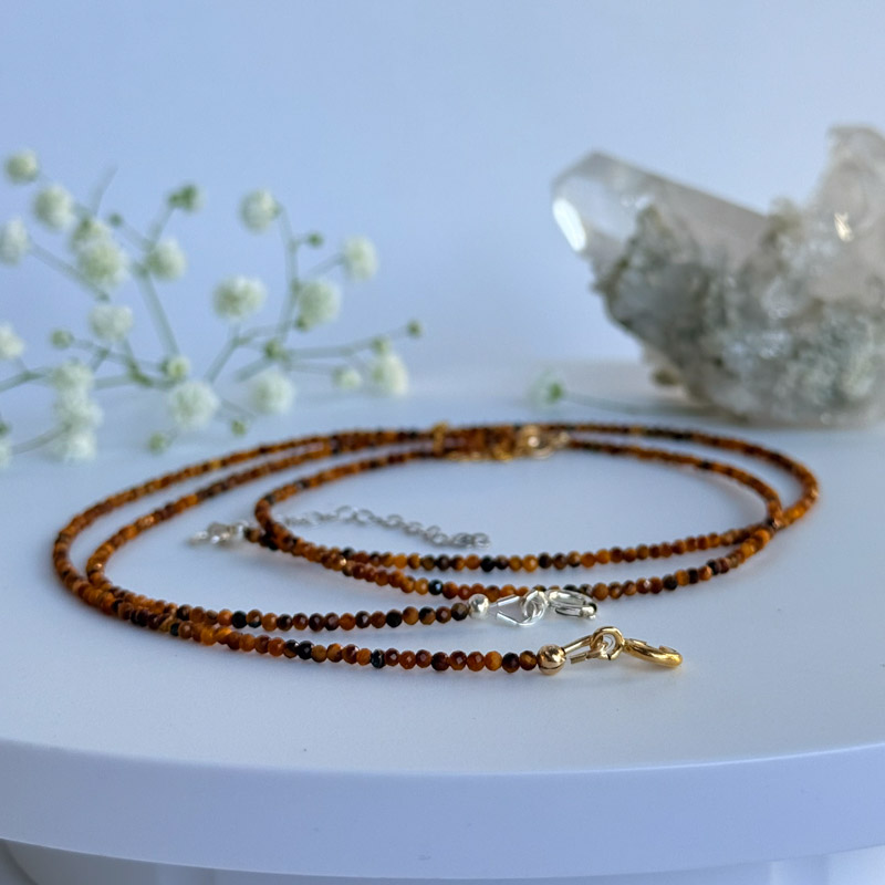 מחרוזת עין הנמר עדינה מחרוזת עין הנמר עדינה