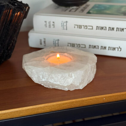 פמוט קוורץ מוחלק