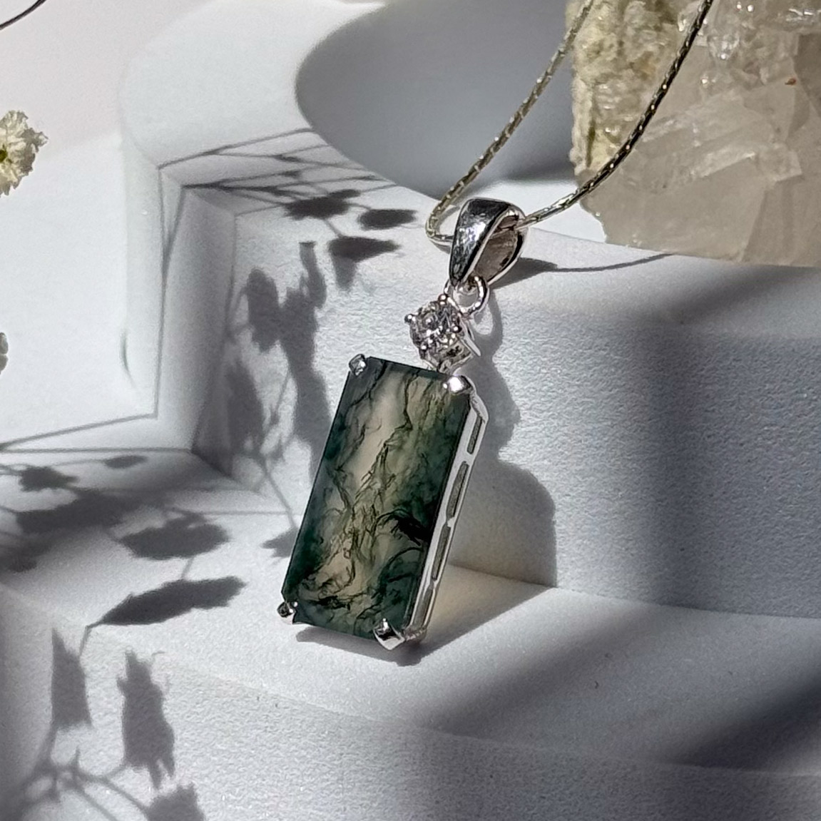 תליון מוס אגת- Cleopatra