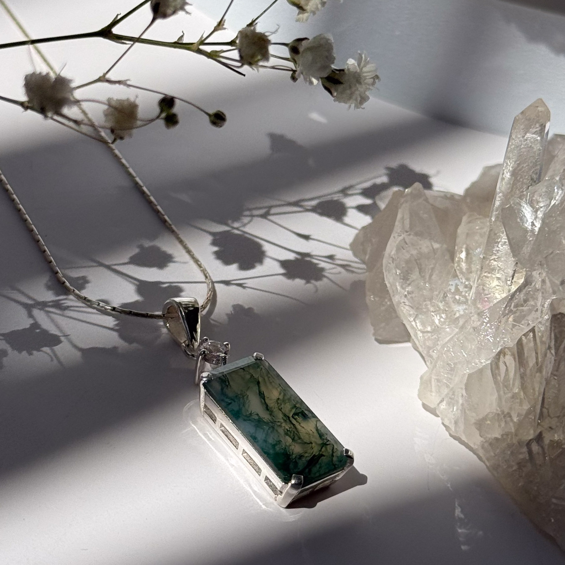 תליון מוס אגת- Cleopatra