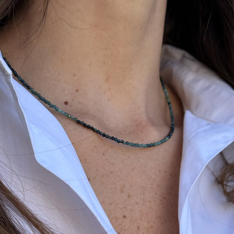 מחרוזת טורמלין כחול Classic