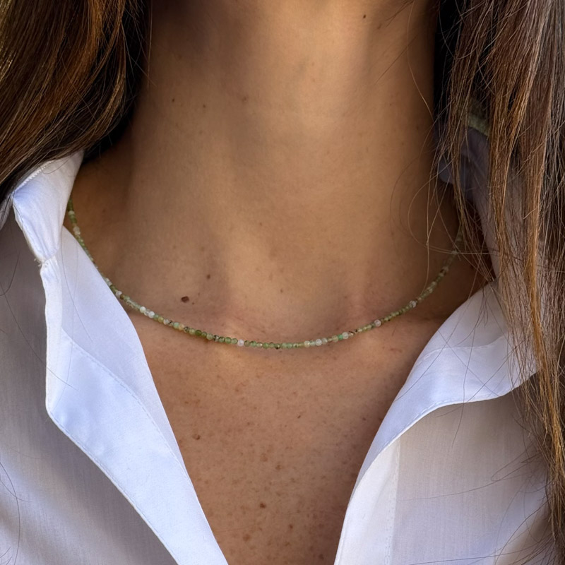 מחרוזת גרנט ירוק Classic