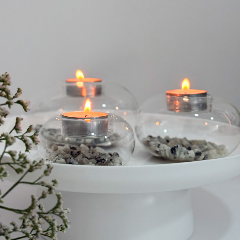 פמוט בועת זכוכית - מונסטון פמוט בועת זכוכית - מונסטון