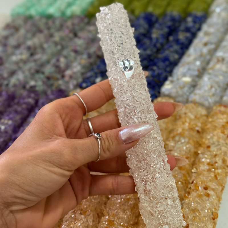 מזוזת קריסטלים- קוורץ