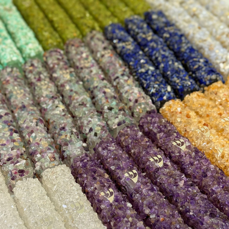 מזוזת קריסטלים- אמטיסט