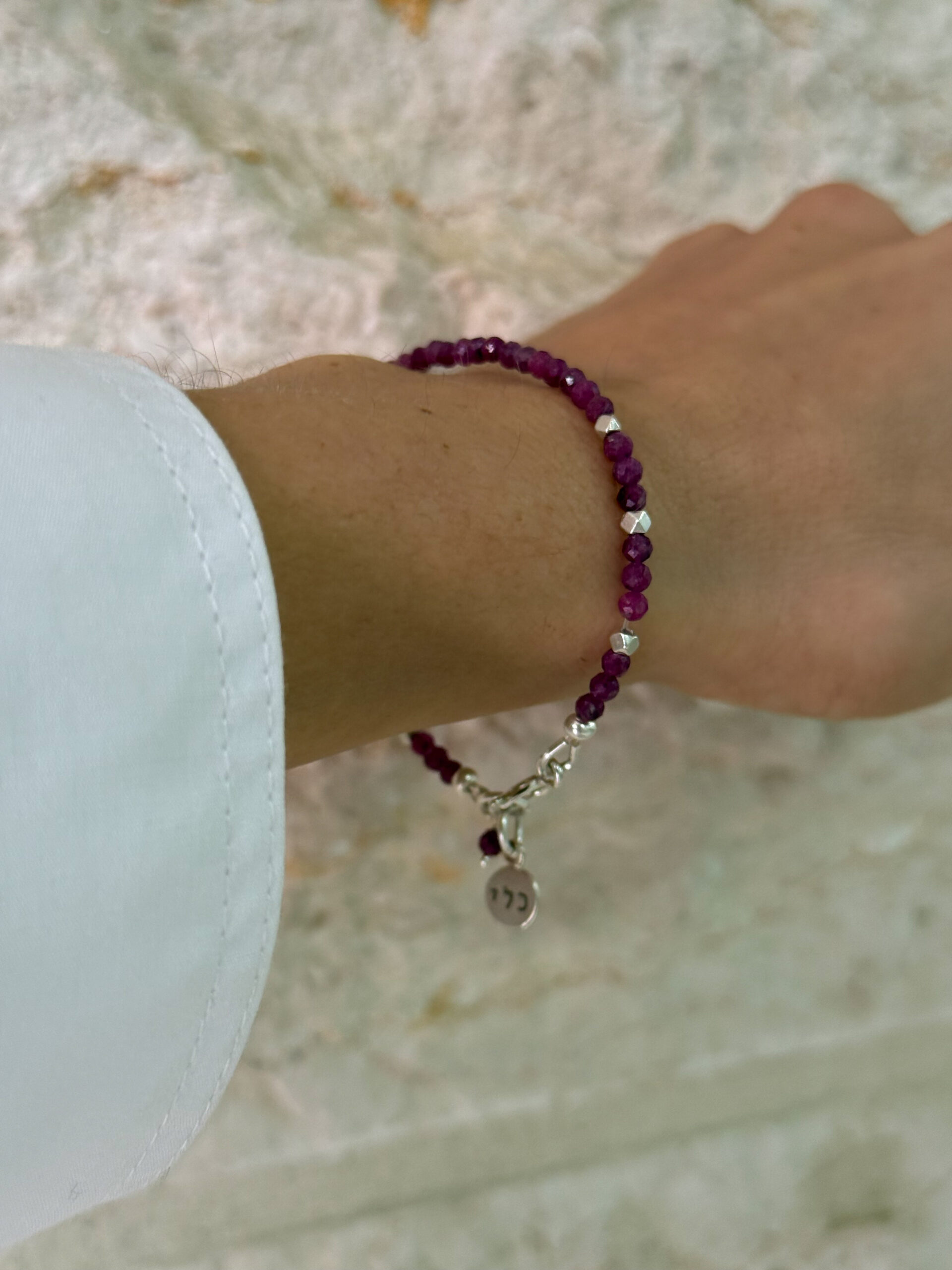 צמיד רובי כלי וה צמיד רובי כלי וה