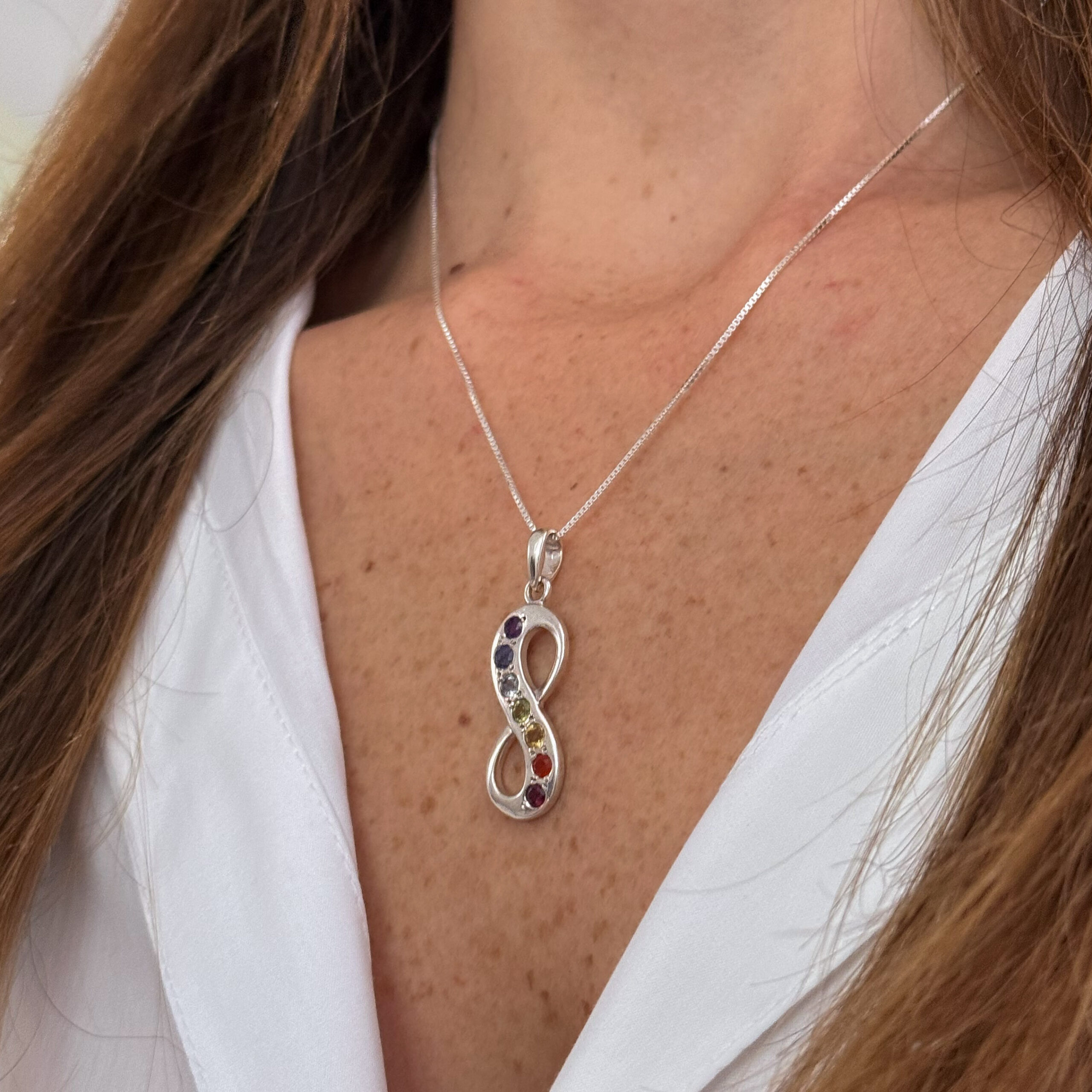 תליון צ'אקרות אינסוף תליון צ'אקרות אינסוף