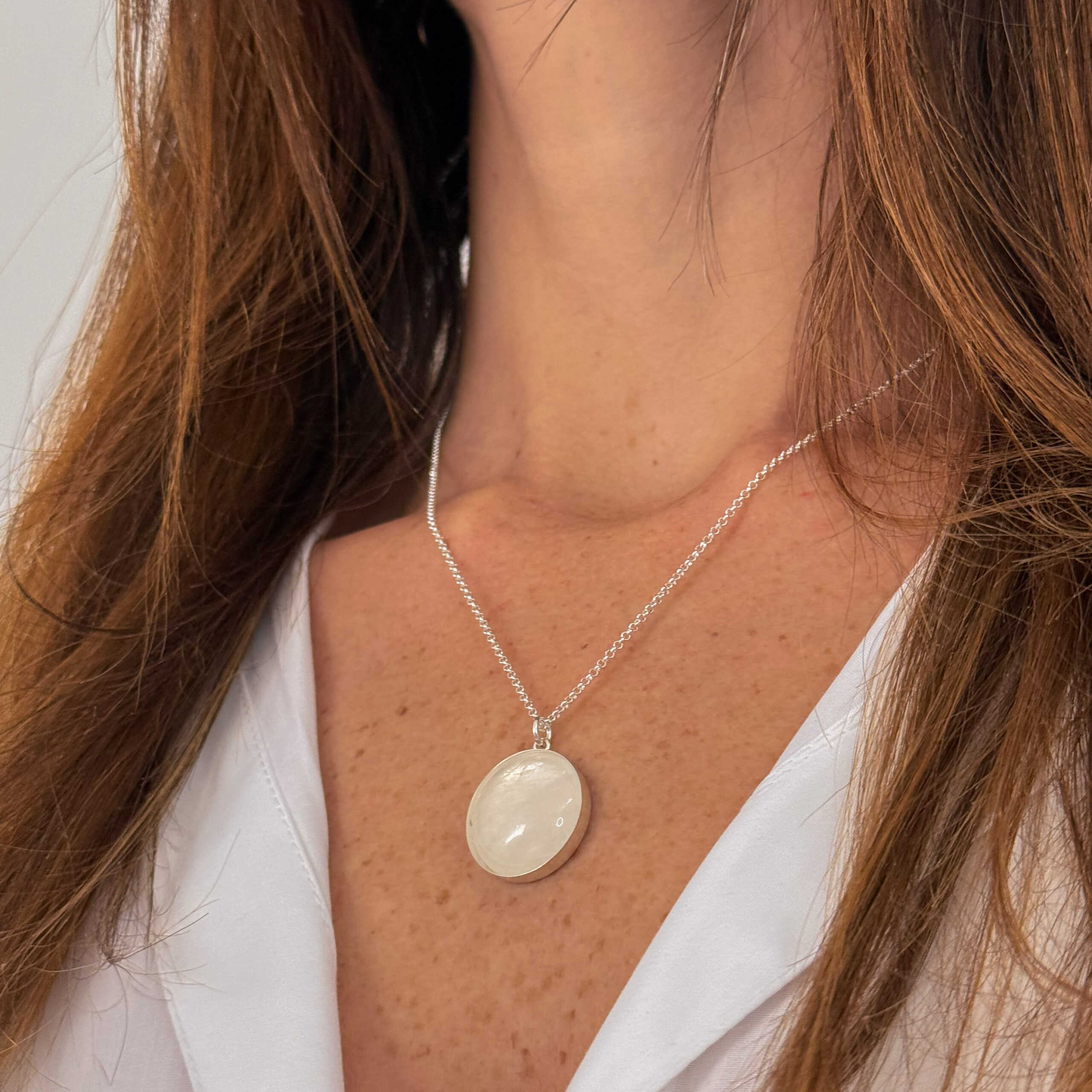 שרשרת קוורץ- מעגל הנשמה שרשרת קוורץ- מעגל הנשמה