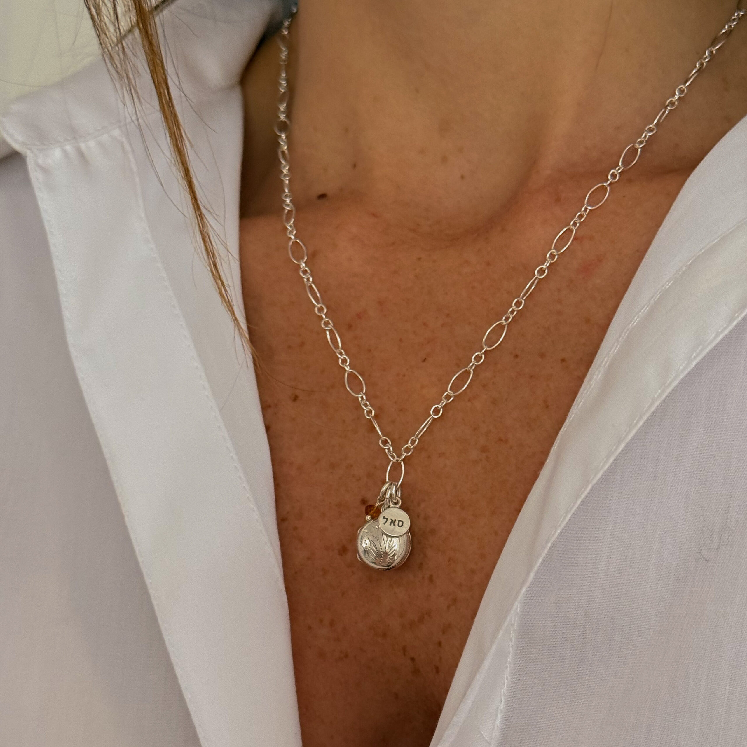 שרשרת שפע אלוקי- סאל, סיטרין ומסקוטה זהב שרשרת שפע אלוקי- סאל, סיטרין ומסקוטה זהב