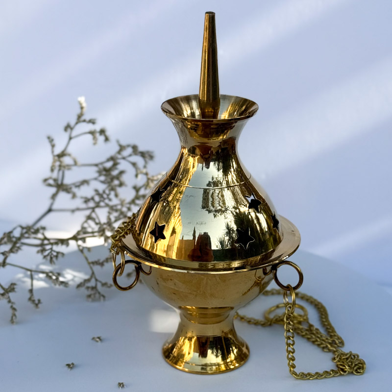 כלי לשריפה והקטרה נתלה גדול