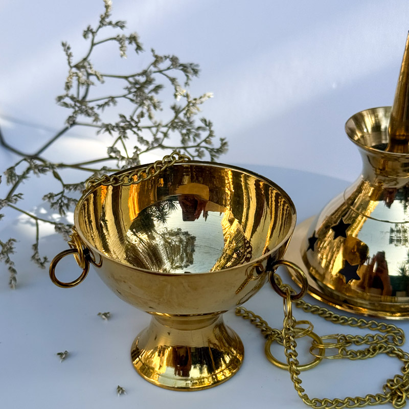 כלי לשריפה והקטרה נתלה גדול