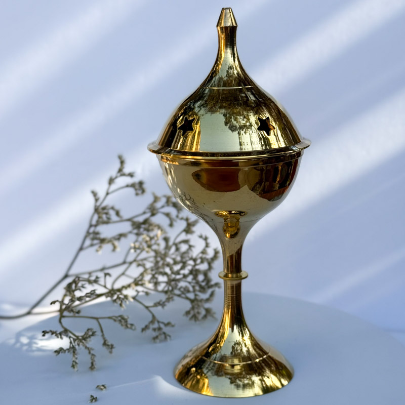 כלי לשריפה והקטרה לטיהור עומד