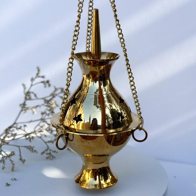 כלי לשריפה והקטרה נתלה גדול