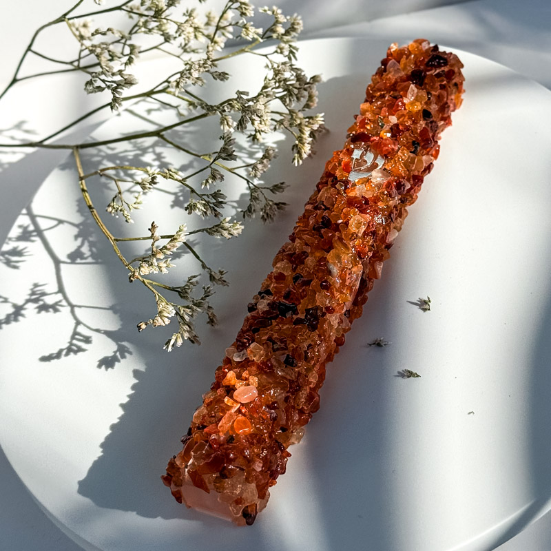 מזוזת קריסטלים - קרנליאן