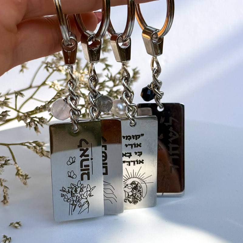 מחזיק מפתחות - תזכורת קטנה מחזיק מפתחות - תזכורת קטנה