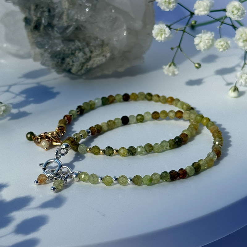 צמיד גרנט ירוק Classic