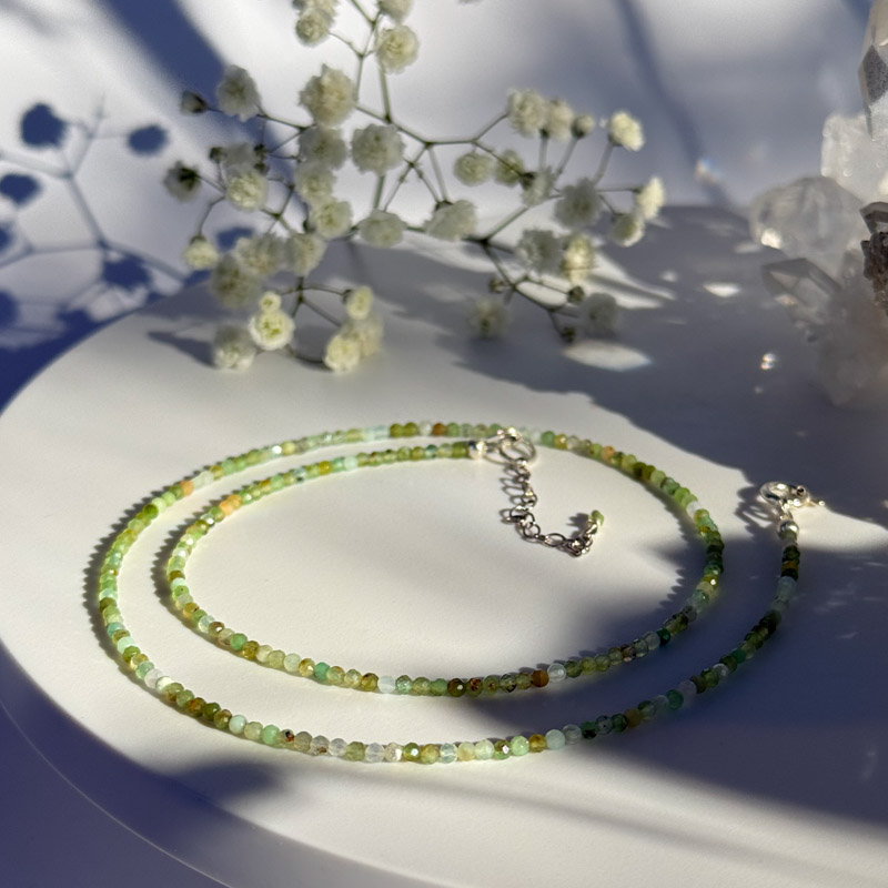 מחרוזת גרנט ירוק Classic