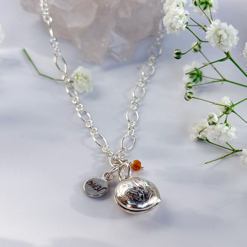 שרשרת שפע אלוקי- סאל, סיטרין ומסקוטה זהב שרשרת שפע אלוקי- סאל, סיטרין ומסקוטה זהב