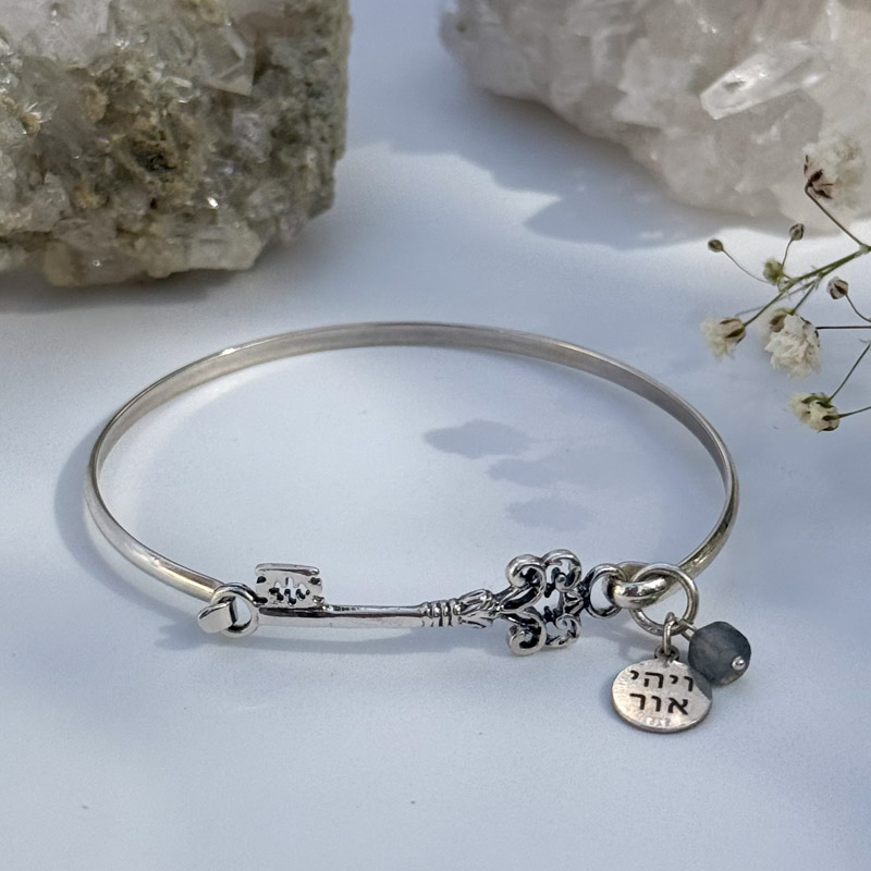 צמיד מפתח אור הנשמה - לברדורייט ילי, ויהי אור