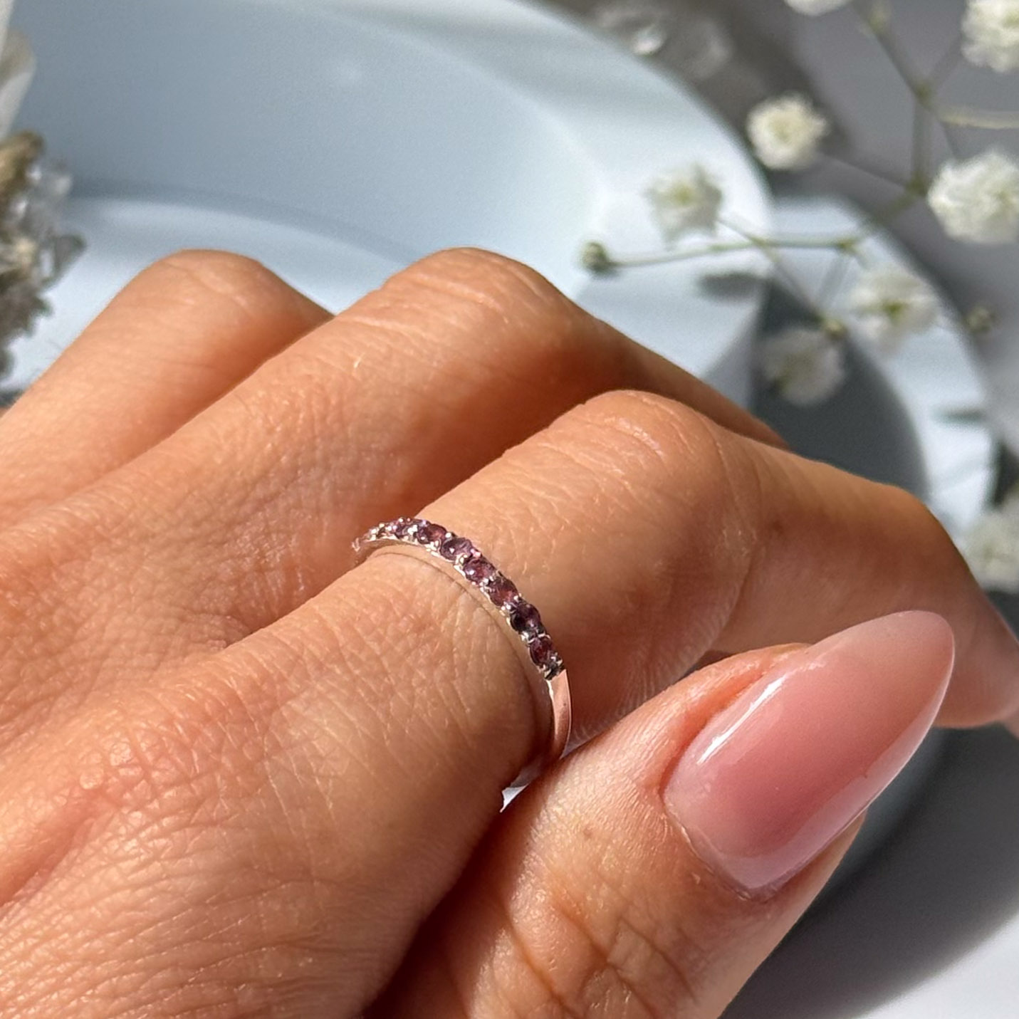 טבעת טורמלין ורוד- Helena