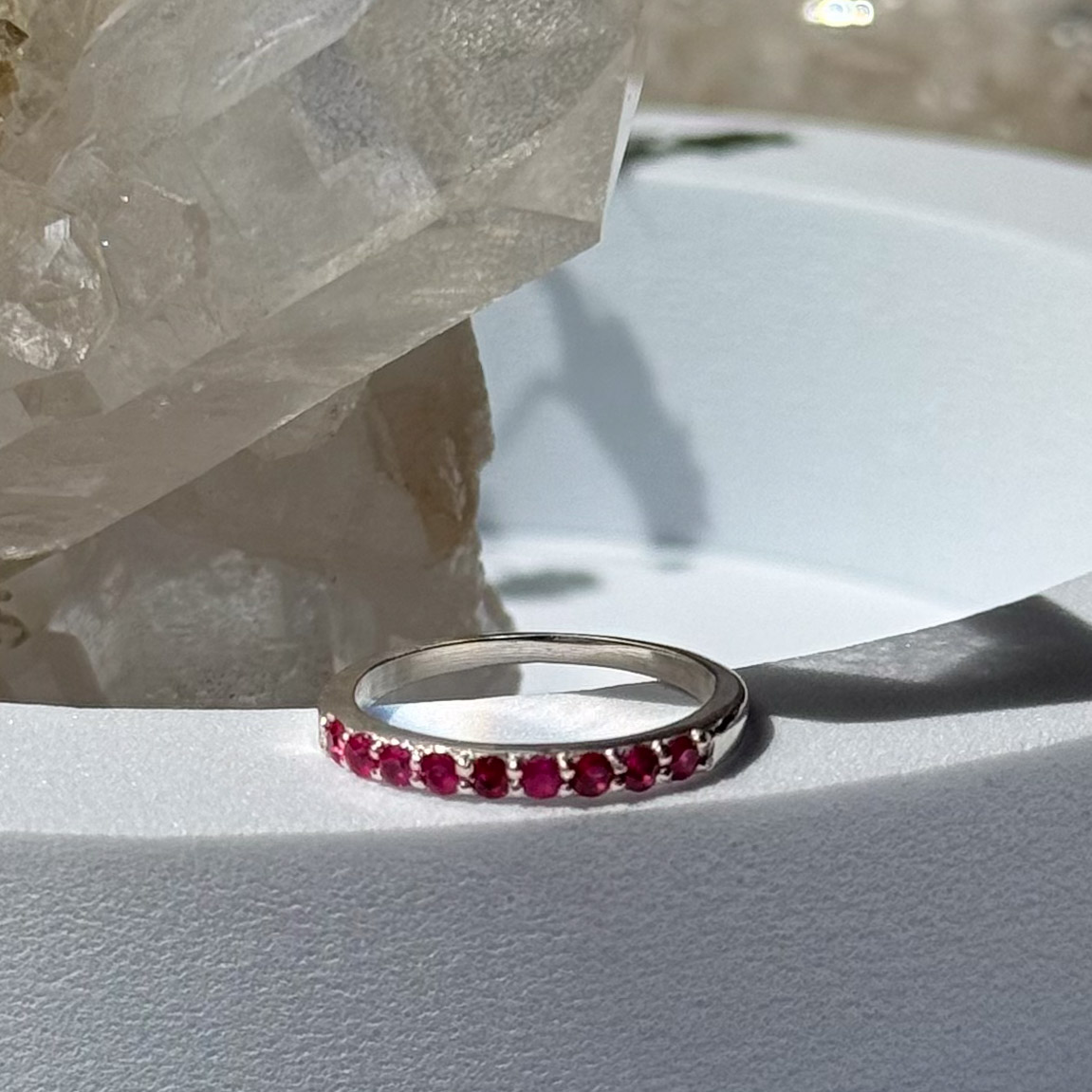 טבעת רובי- Helena