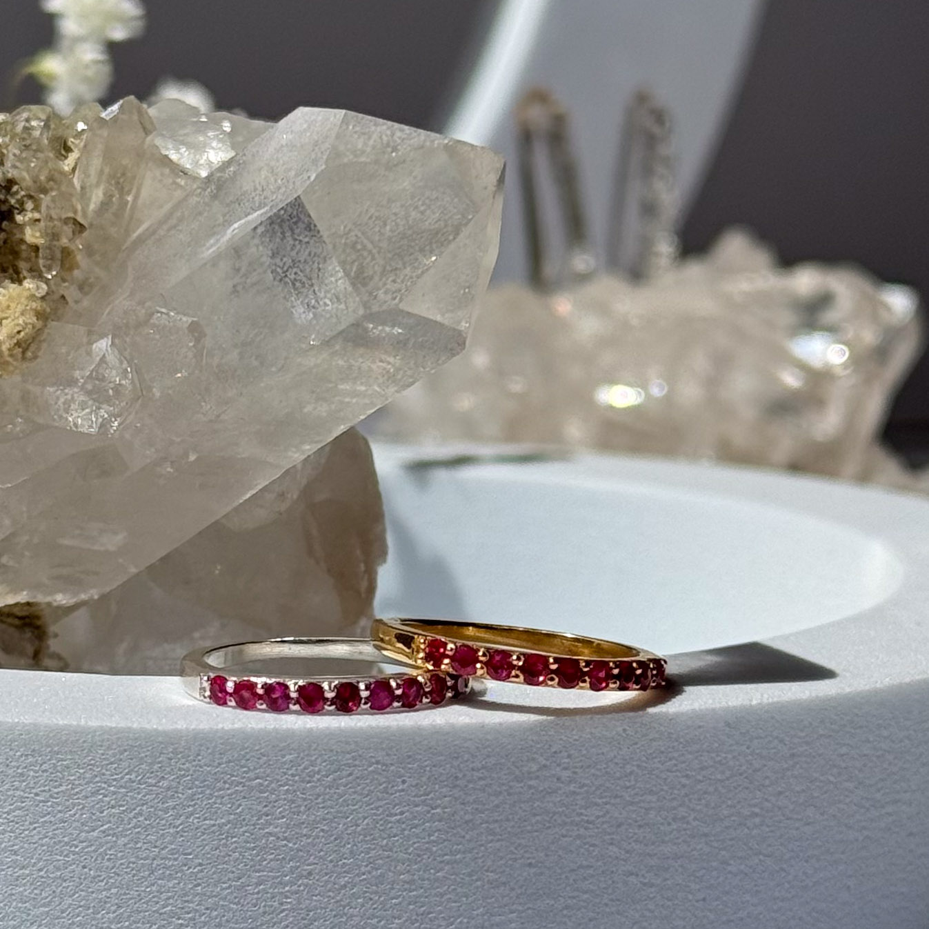 טבעת רובי- Helena