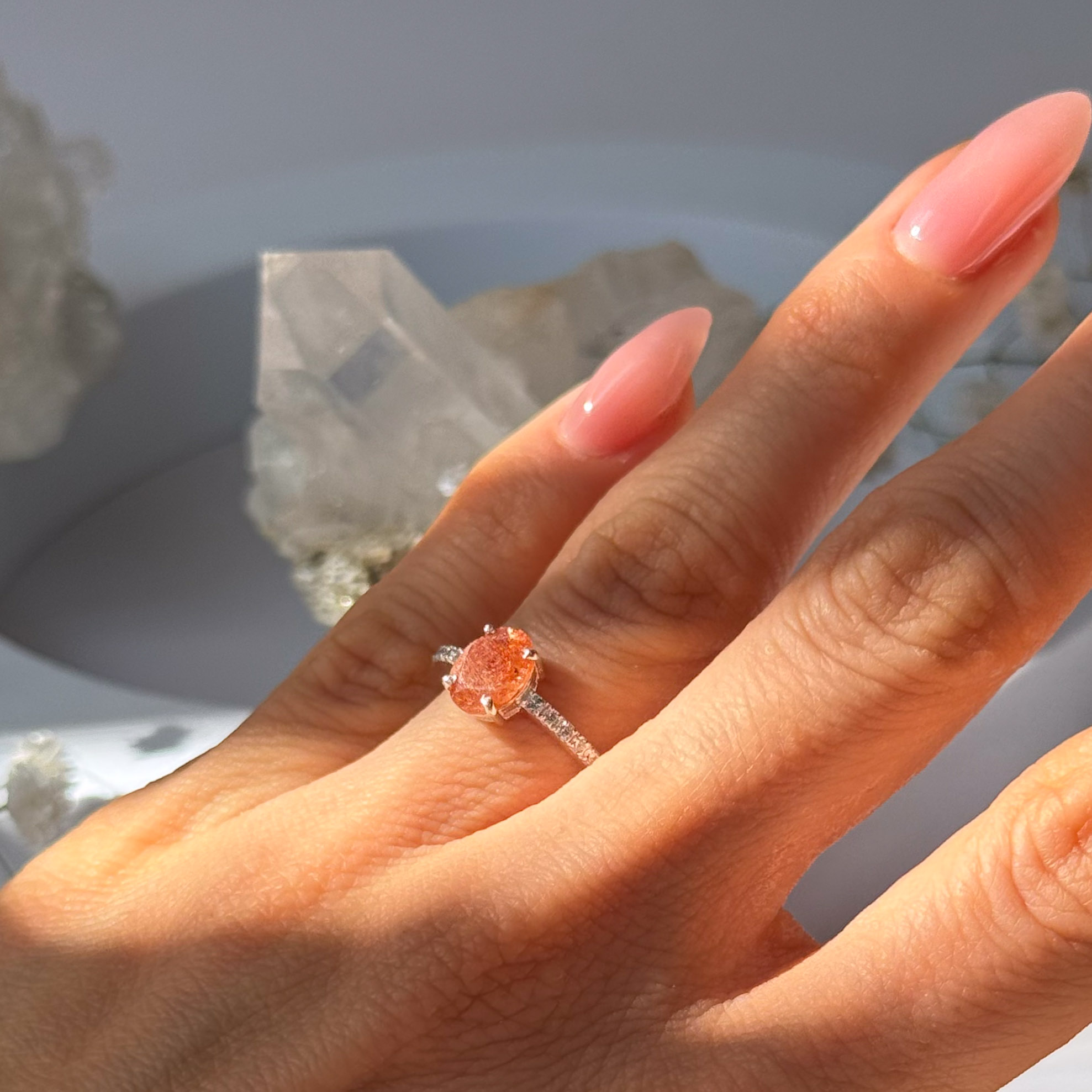 טבעת סאנסטון- Diana