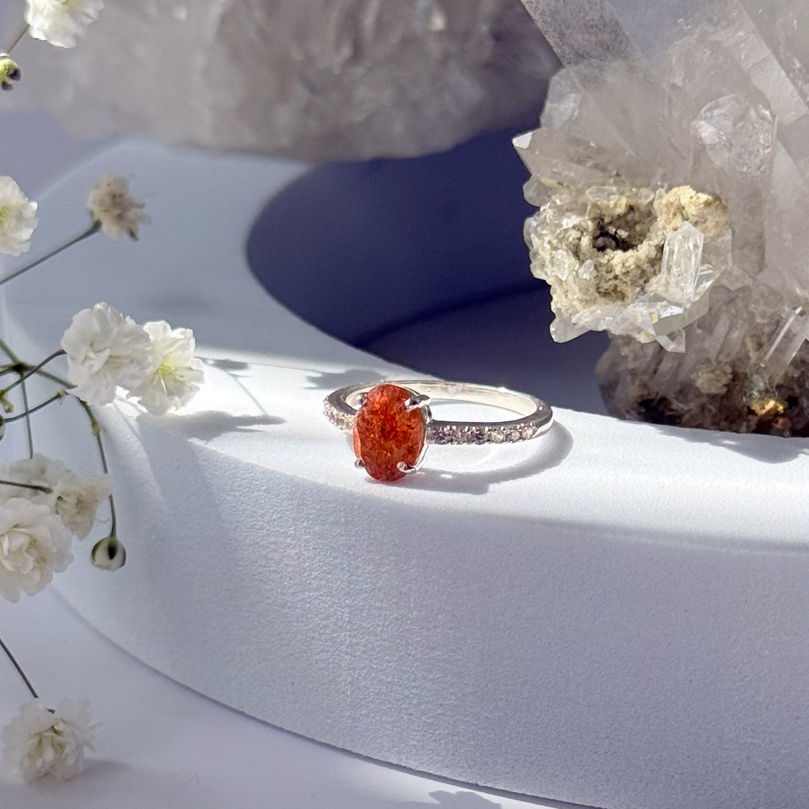 טבעת סאנסטון- Diana