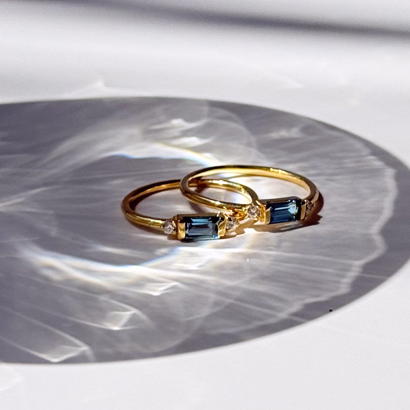 טבעת לונדון טופז- Victoria