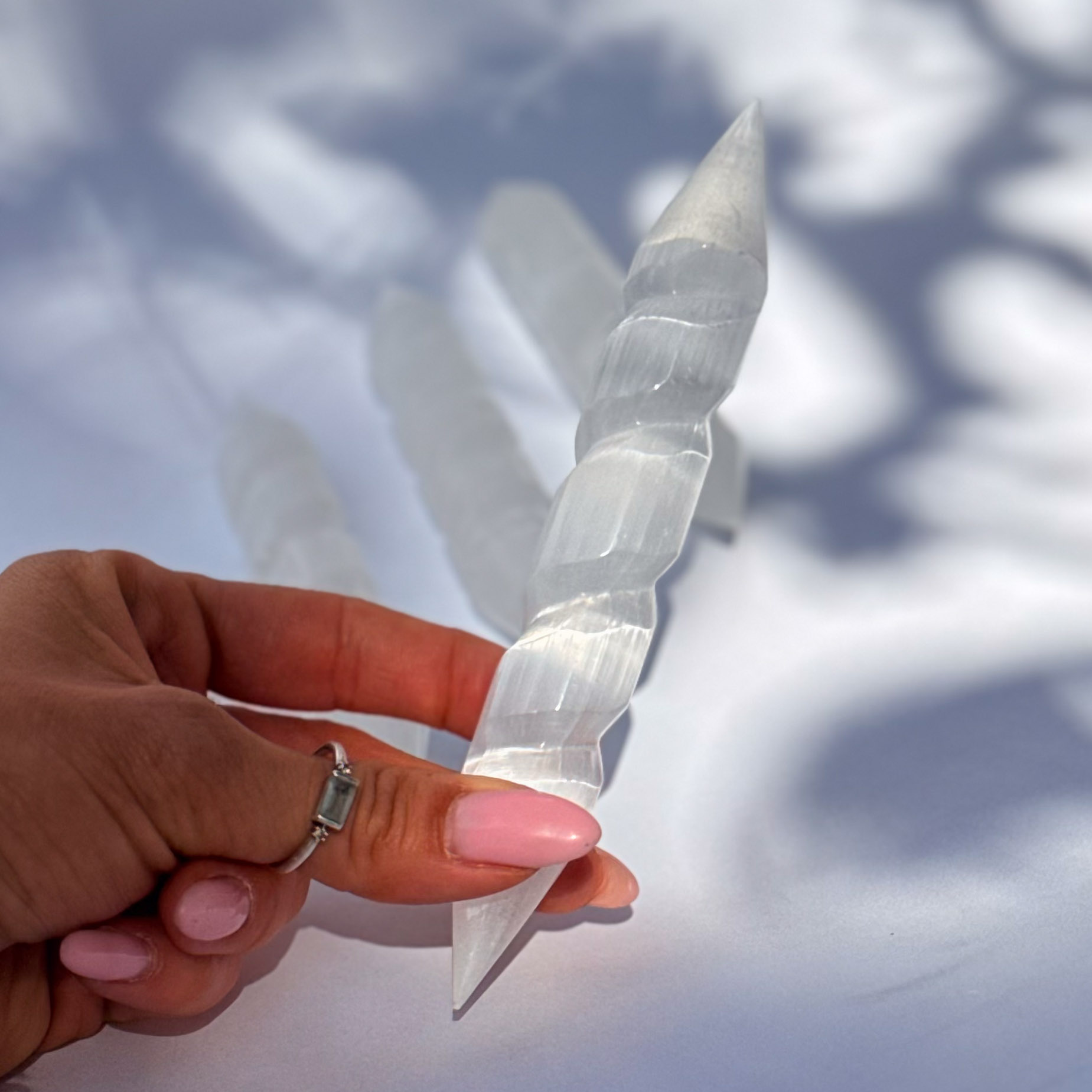 מוט סלנייט ספירלי דו חודי מוט סלנייט ספירלי דו חודי