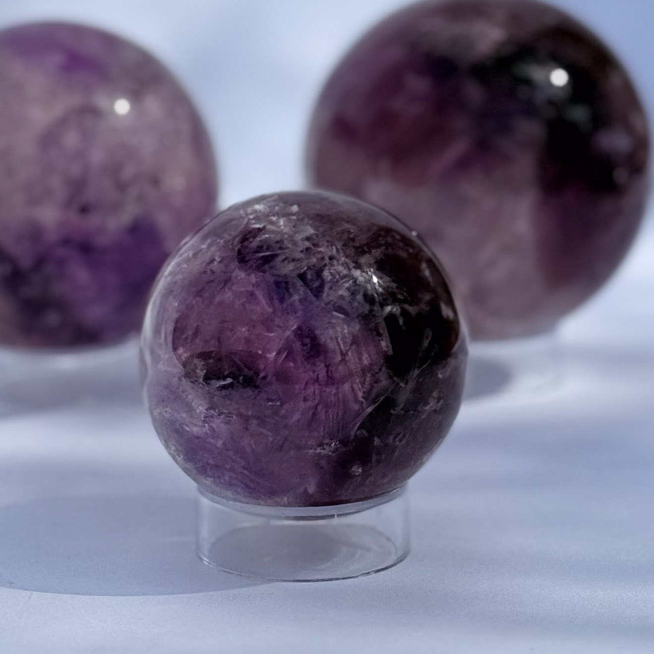 כדור (ספרה) אמטיסט באיכות גבוהה כדור (ספרה) אמטיסט באיכות גבוהה