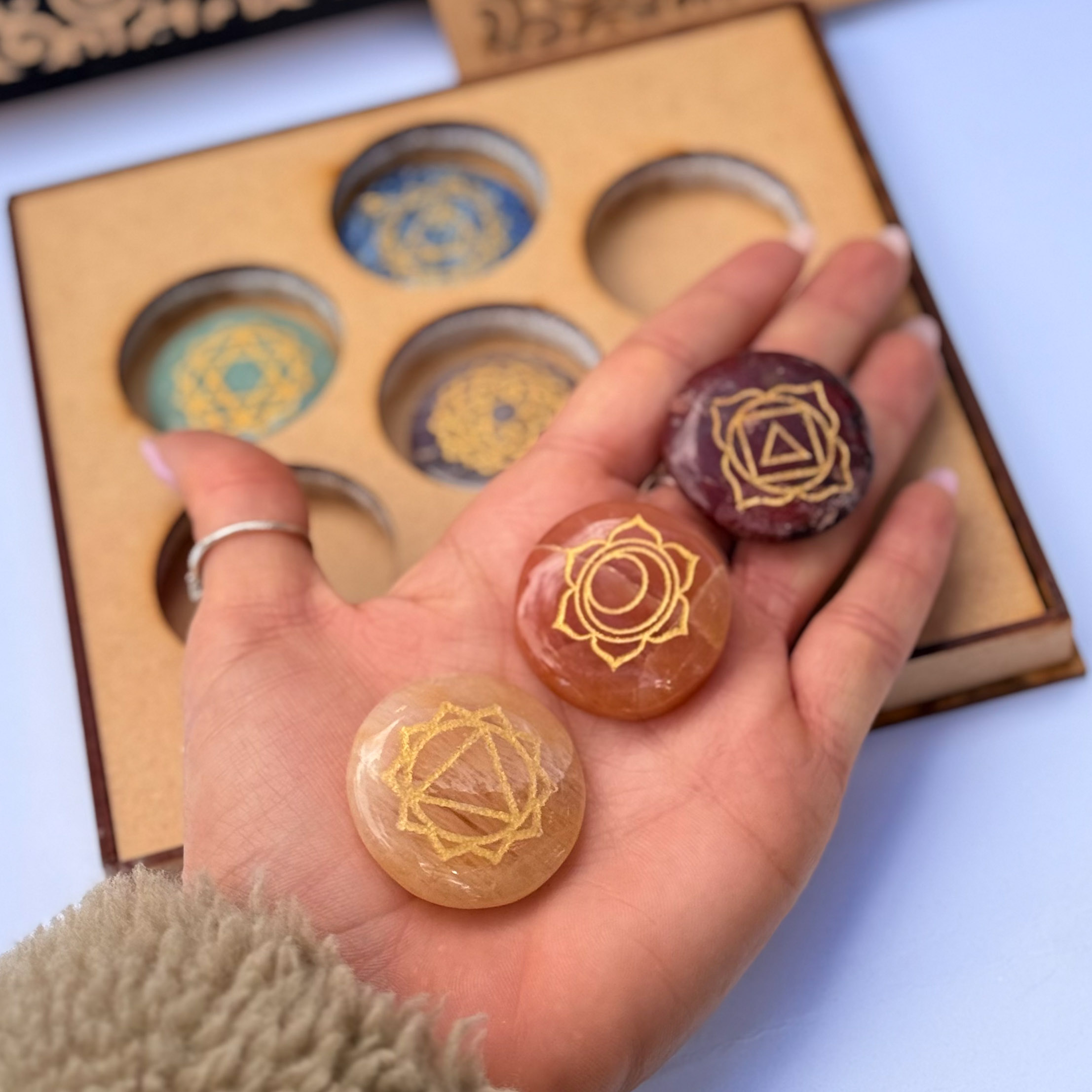 Chakra Stone Box Set Chakra Stone Box Set