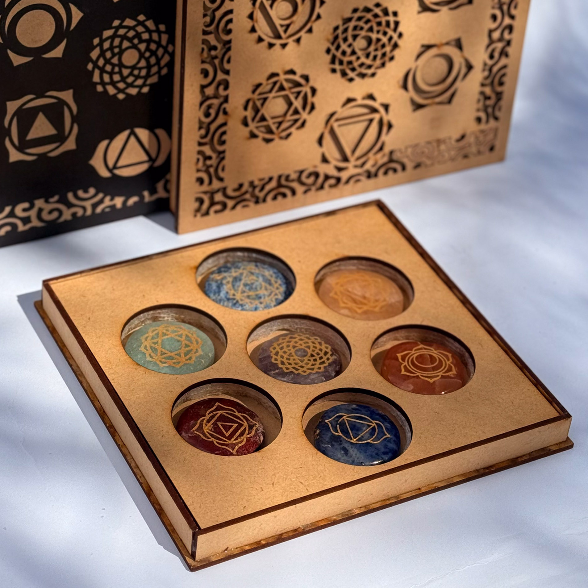 Chakra Stone Box Set Chakra Stone Box Set