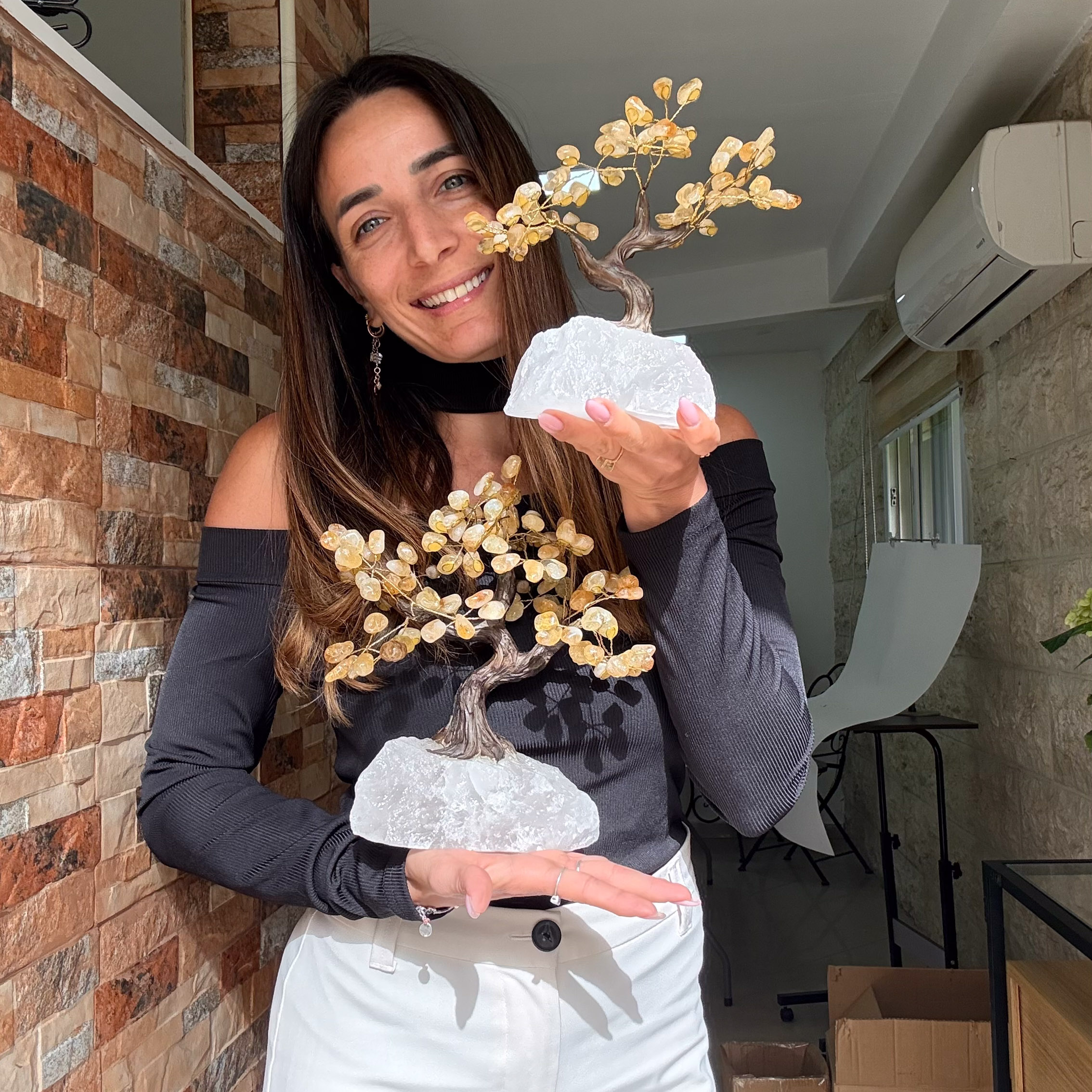 העץ הנדיב סיטרין על קוורץ בינוני