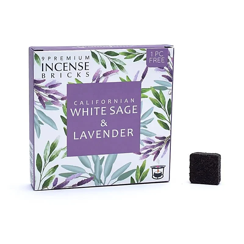 לבני קטורת California White Sage & Lavender – מרווה לבנה ולבנדר לבני קטורת California White Sage & Lavender – מרווה לבנה ולבנדר