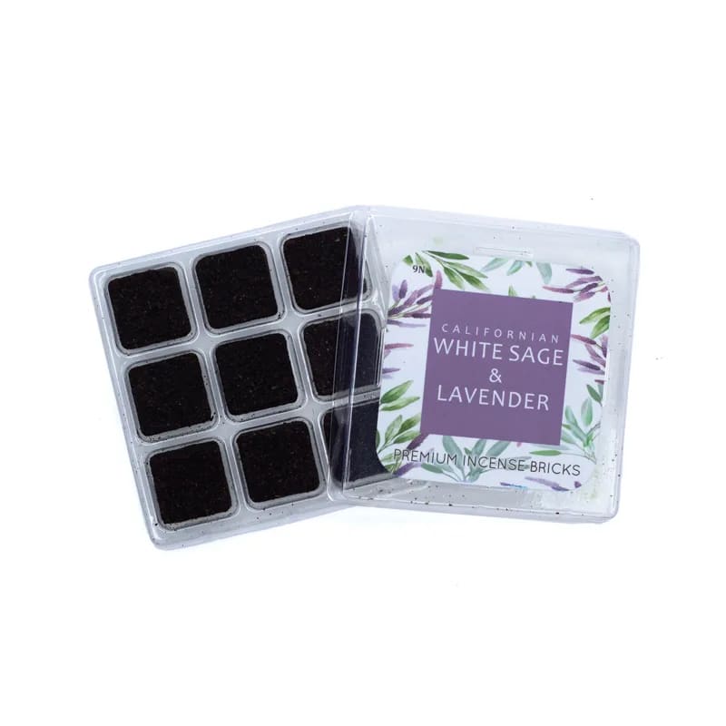 לבני קטורת California White Sage & Lavender – מרווה לבנה ולבנדר לבני קטורת California White Sage & Lavender – מרווה לבנה ולבנדר